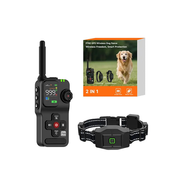 Wireless GPS Dog Fence System with 3 Collars