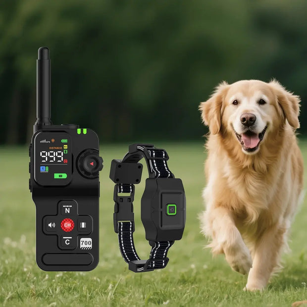 Wireless GPS Dog Fence System with 3 Collars