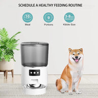 WiFi App Control 10-Meal Automatic Pet Feeder 4L