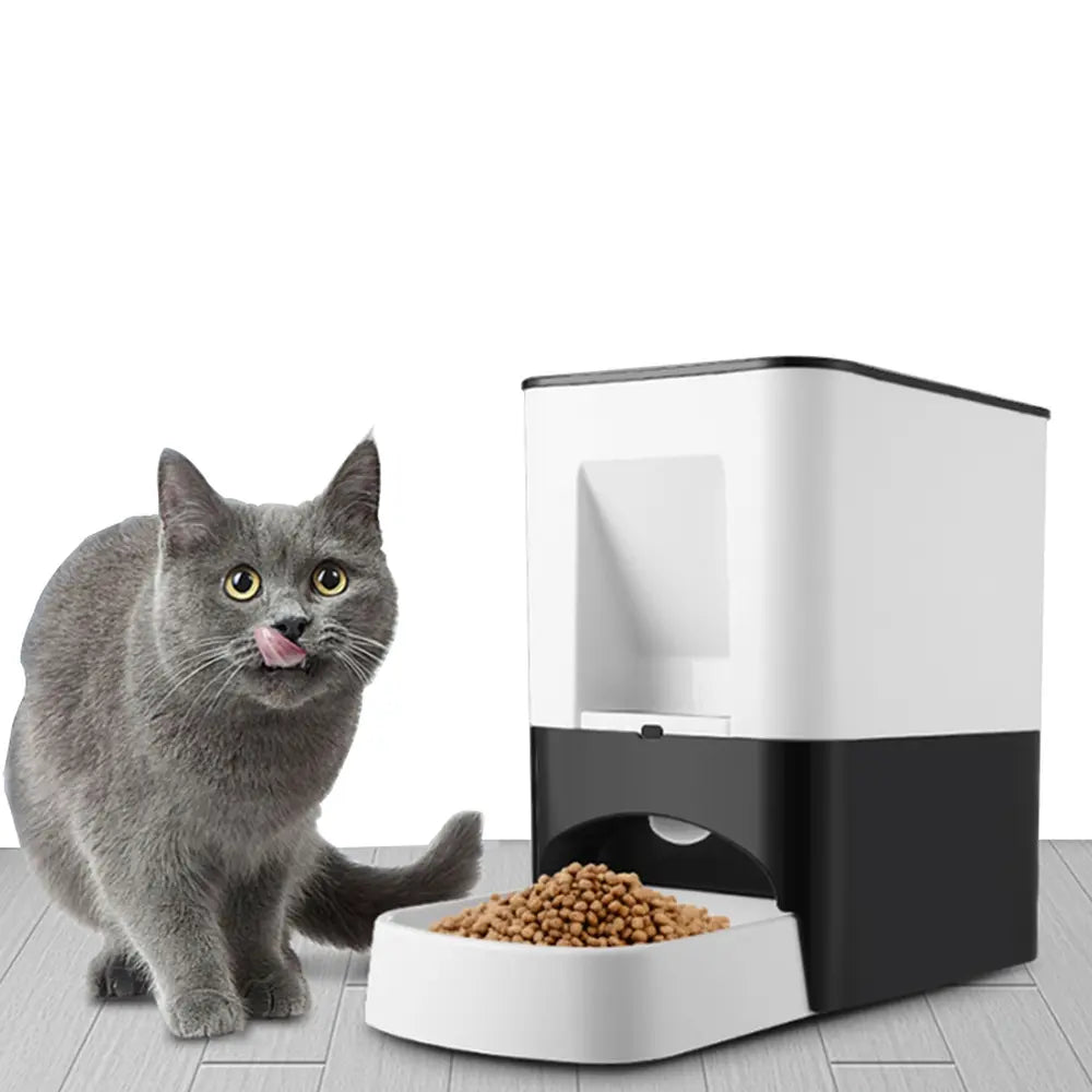 14L Automatic Timed Pet Feeder for Large Dogs and Cats