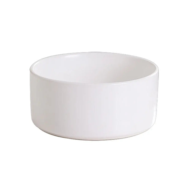 Eco-Friendly Ceramic Pet Bowls with Wooden Stand