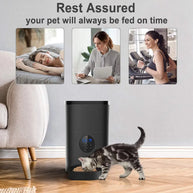 Smart App Camera Automatic Pet Feeder for Cats