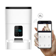 Smart App Camera Automatic Pet Feeder for Cats