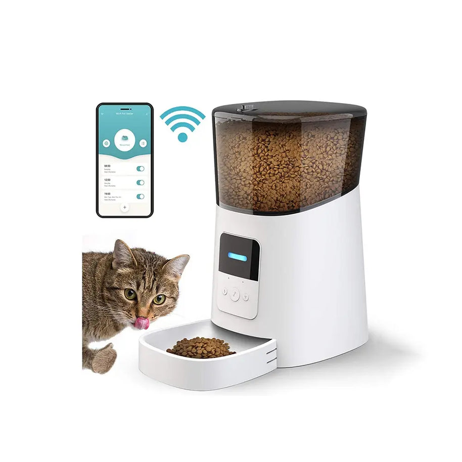 Smart App WiFi Automatic Water & Food Pet Feeder