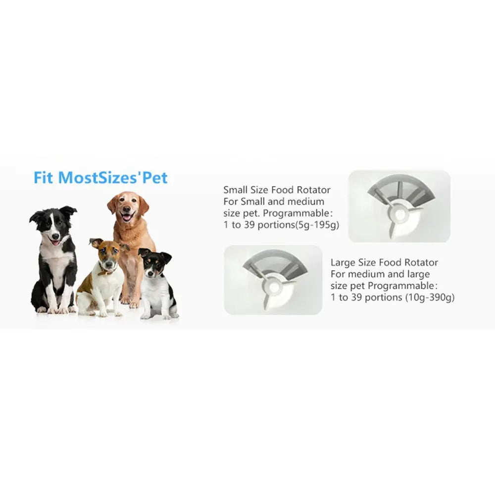 Smart App WiFi Automatic Water & Food Pet Feeder