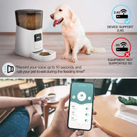 Smart App WiFi Automatic Water & Food Pet Feeder
