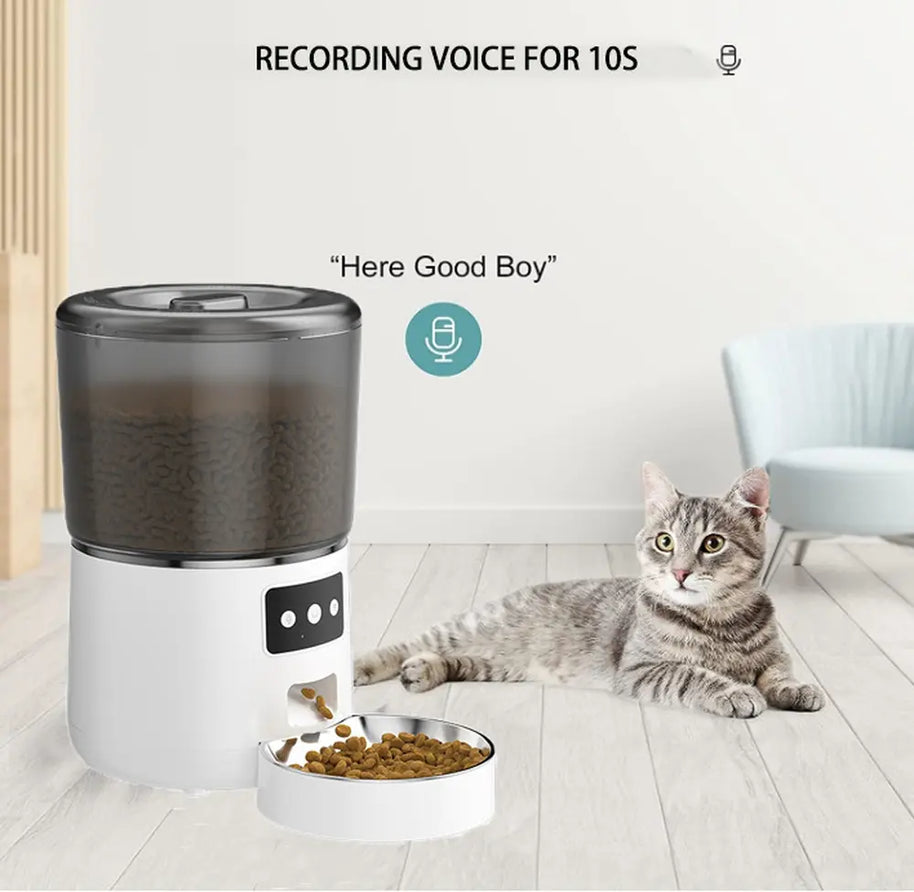 Smart WiFi App Control Automatic Pet Feeder