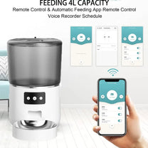 Smart WiFi App Control Automatic Pet Feeder