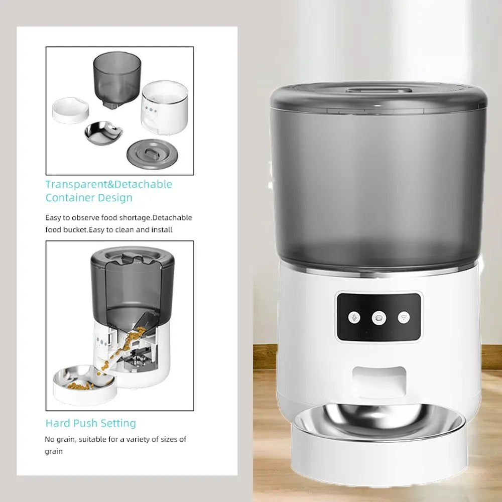 Smart WiFi App Control Automatic Pet Feeder