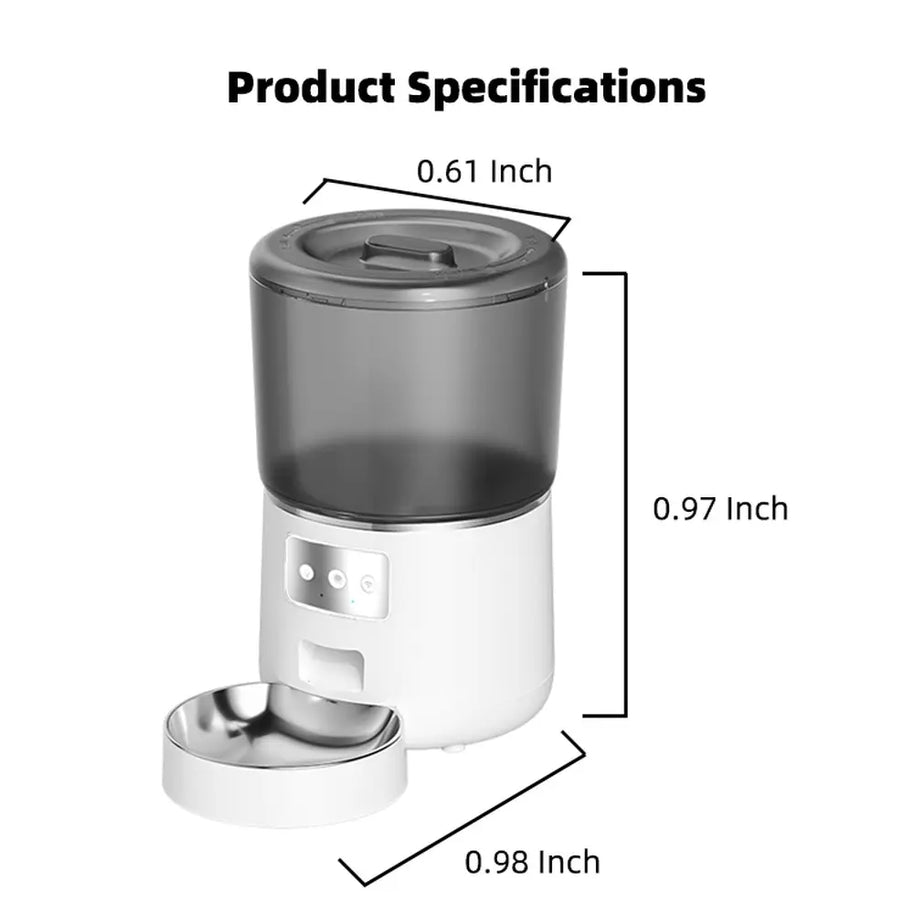 Smart WiFi App Control Automatic Pet Feeder