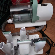 2.5L Pet Grooming Vacuum Kit with Clipper & Nail Grinder