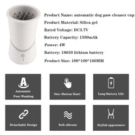 Portable Electric Automatic Dog Paw Washer Cup