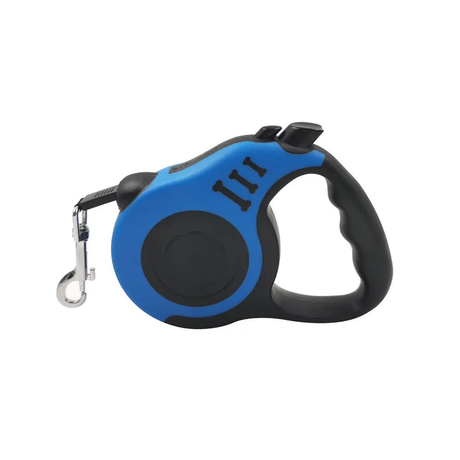 Hands-Free Retractable Dog Leash with Nylon Harness