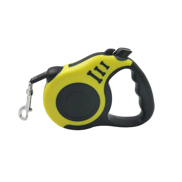 Hands-Free Retractable Dog Leash with Nylon Harness
