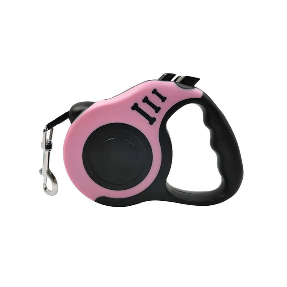 Hands-Free Retractable Dog Leash with Nylon Harness