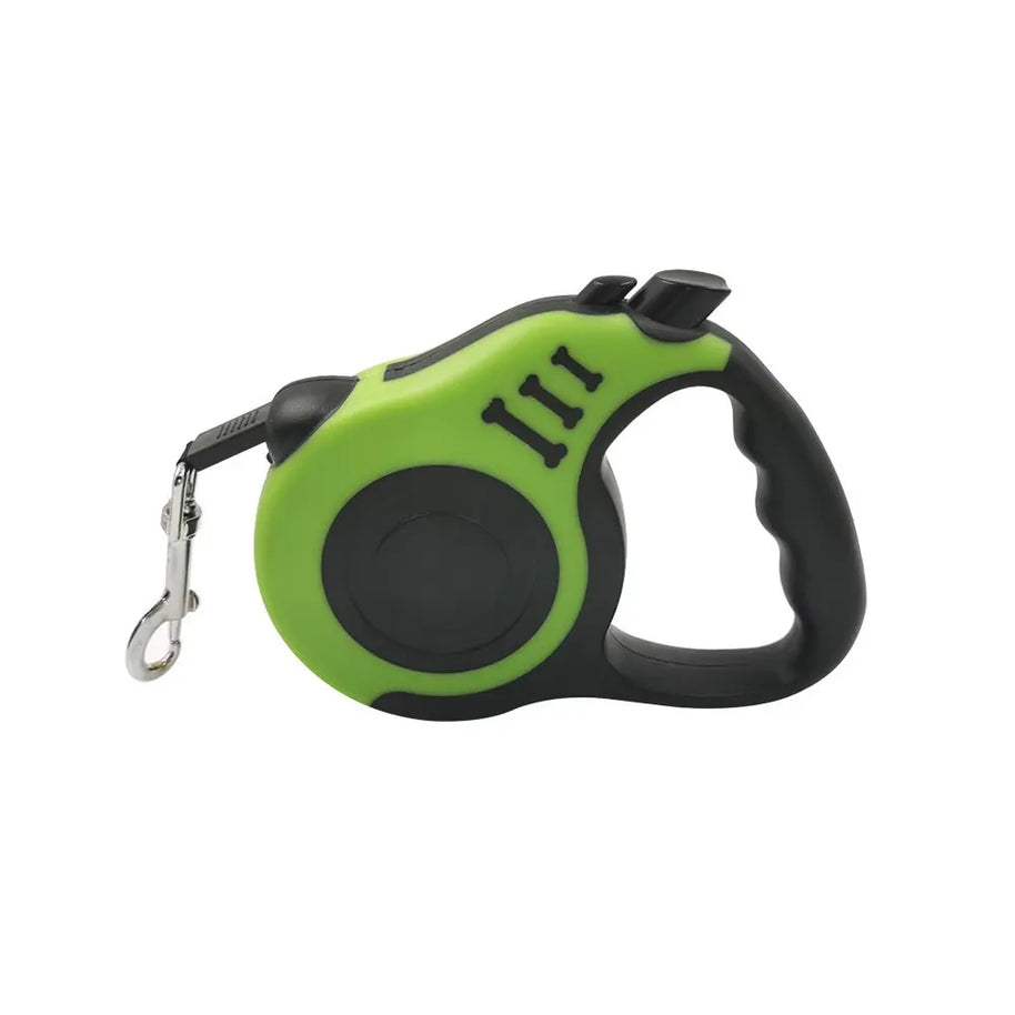 Hands-Free Retractable Dog Leash with Nylon Harness