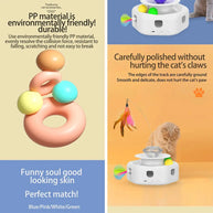 4 in 1 Smart Dancing Butterfly Interactive Cat Toy