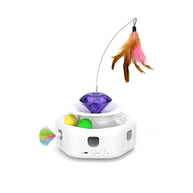 4 in 1 Smart Dancing Butterfly Interactive Cat Toy