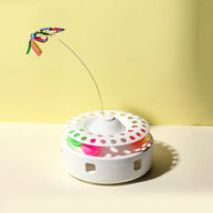 Smart Interactive Cat & Dog Feather Teaser Toy