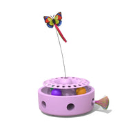 Smart Interactive Cat & Dog Feather Teaser Toy