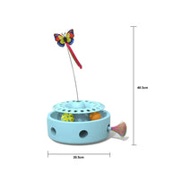 Smart Interactive Cat & Dog Feather Teaser Toy