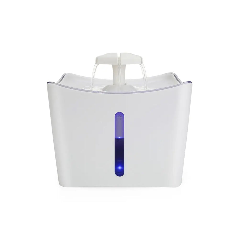 101oz Whisper-Quiet Cat Water Fountain with LED & Filter