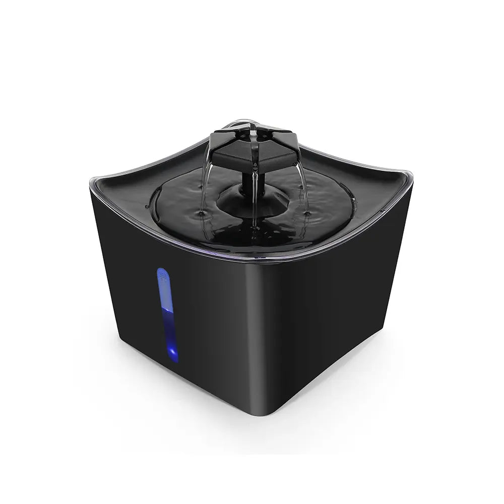 101oz Whisper-Quiet Cat Water Fountain with LED & Filter