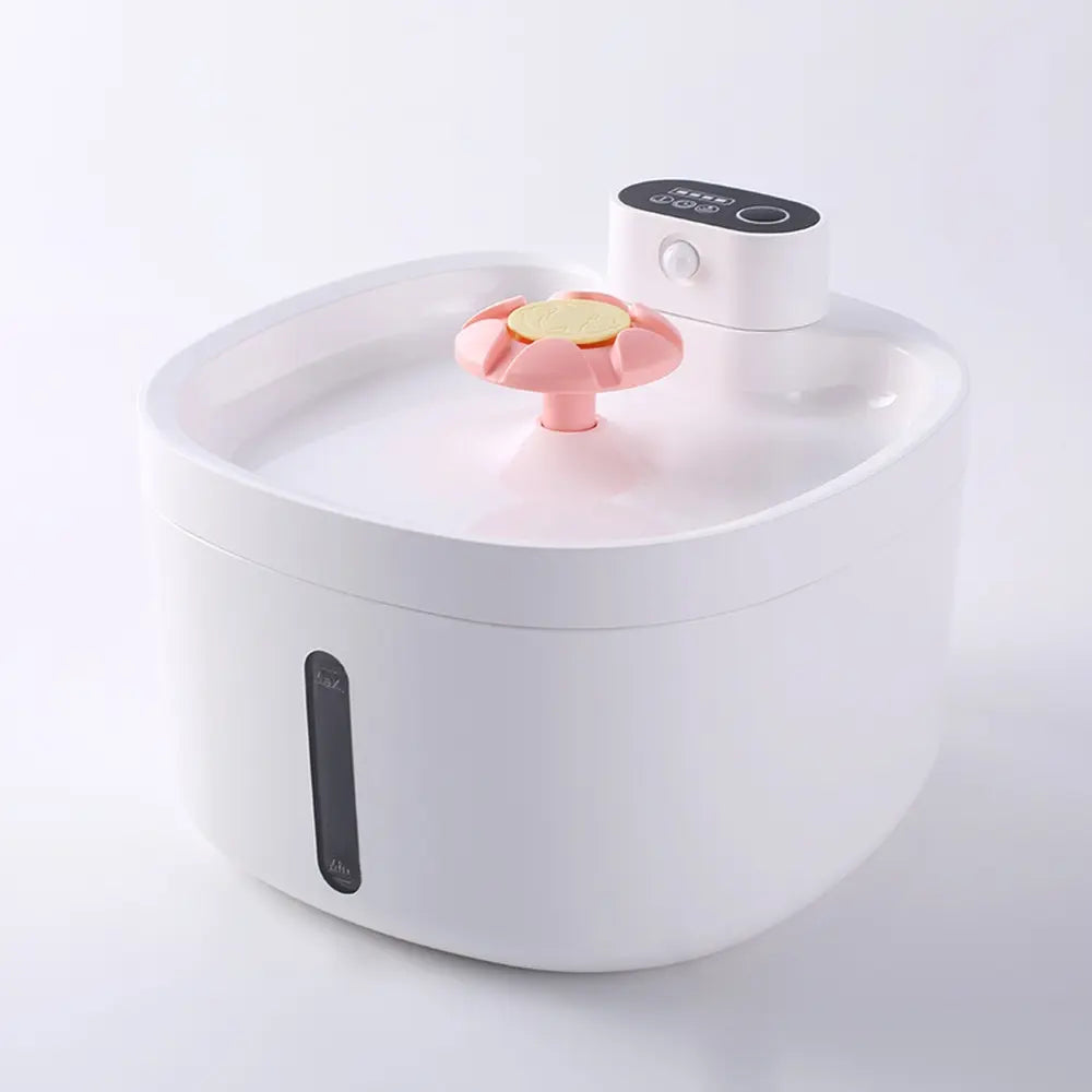 2.6L Wireless Rechargeable Quiet Smart Pet Water Fountain