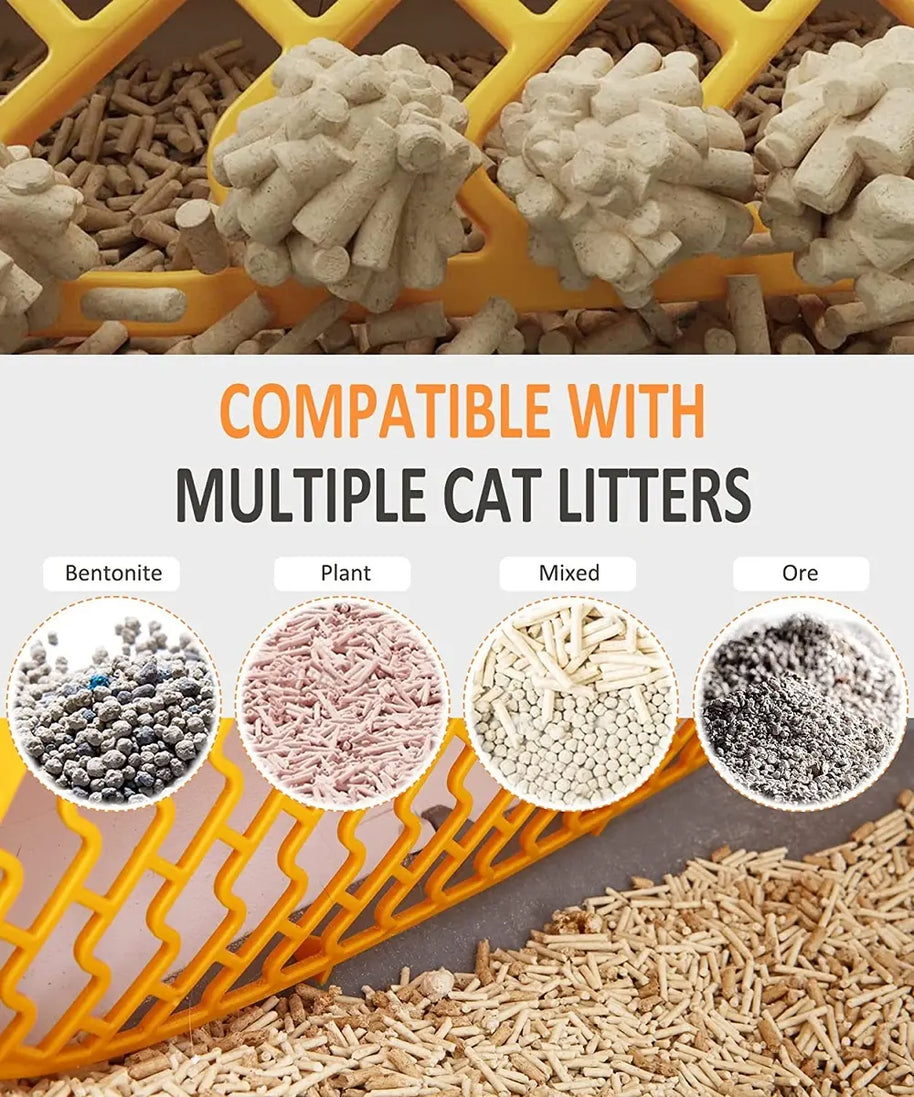 65L Smart Self-Cleaning Cat Litter Box with App Control