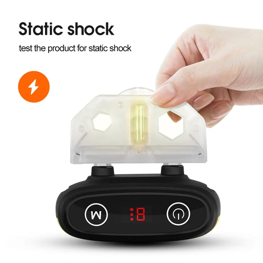 Anti-Bark Dog Collar with Vibration & Shock Control