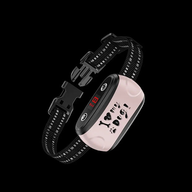 Anti-Bark Dog Collar with Vibration & Shock Control