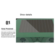 Solar Waterproof Ultrasonic Animal Repeller for Yard