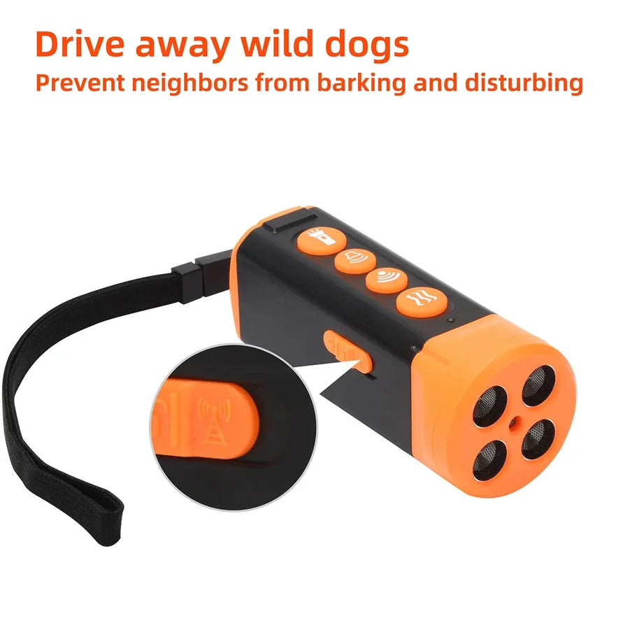 Professional Handheld Ultrasonic Dog Repeller for Barking