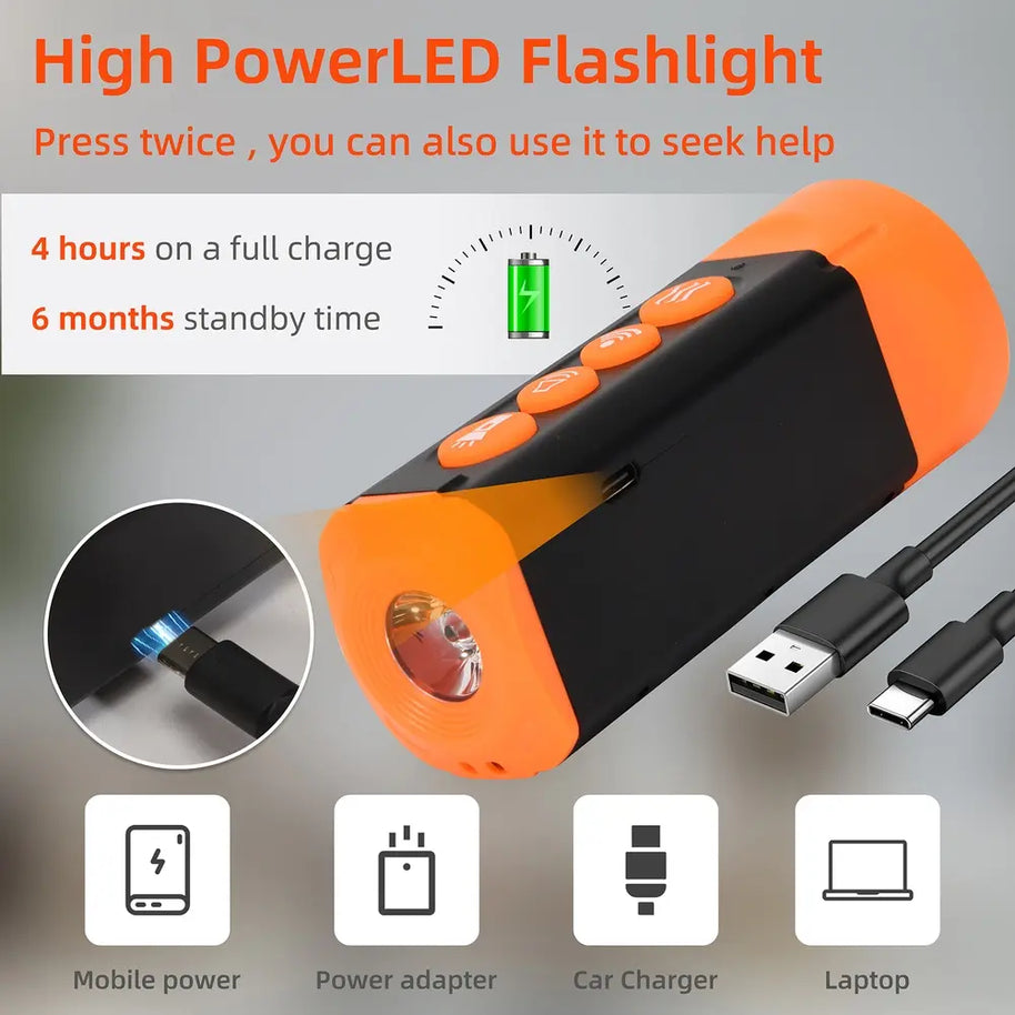 Professional Handheld Ultrasonic Dog Repeller for Barking