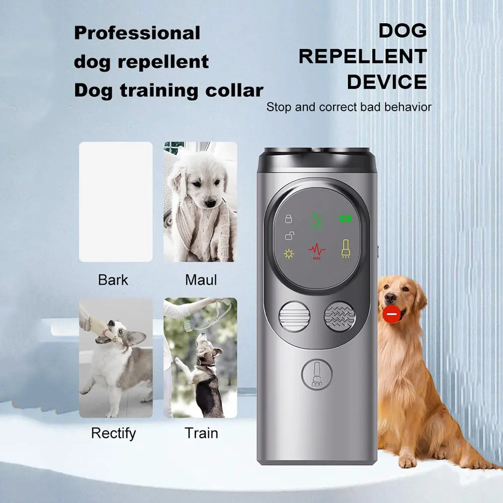 Rechargeable Ultrasonic Dog Bark Deterrent Device