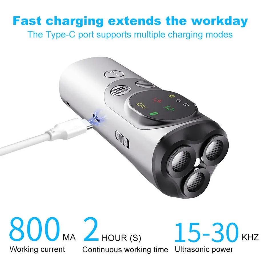 Rechargeable Ultrasonic Dog Bark Deterrent Device