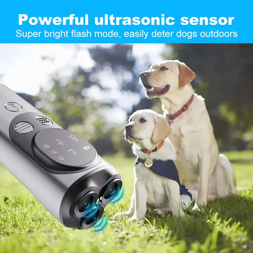 Rechargeable Ultrasonic Dog Bark Deterrent Device