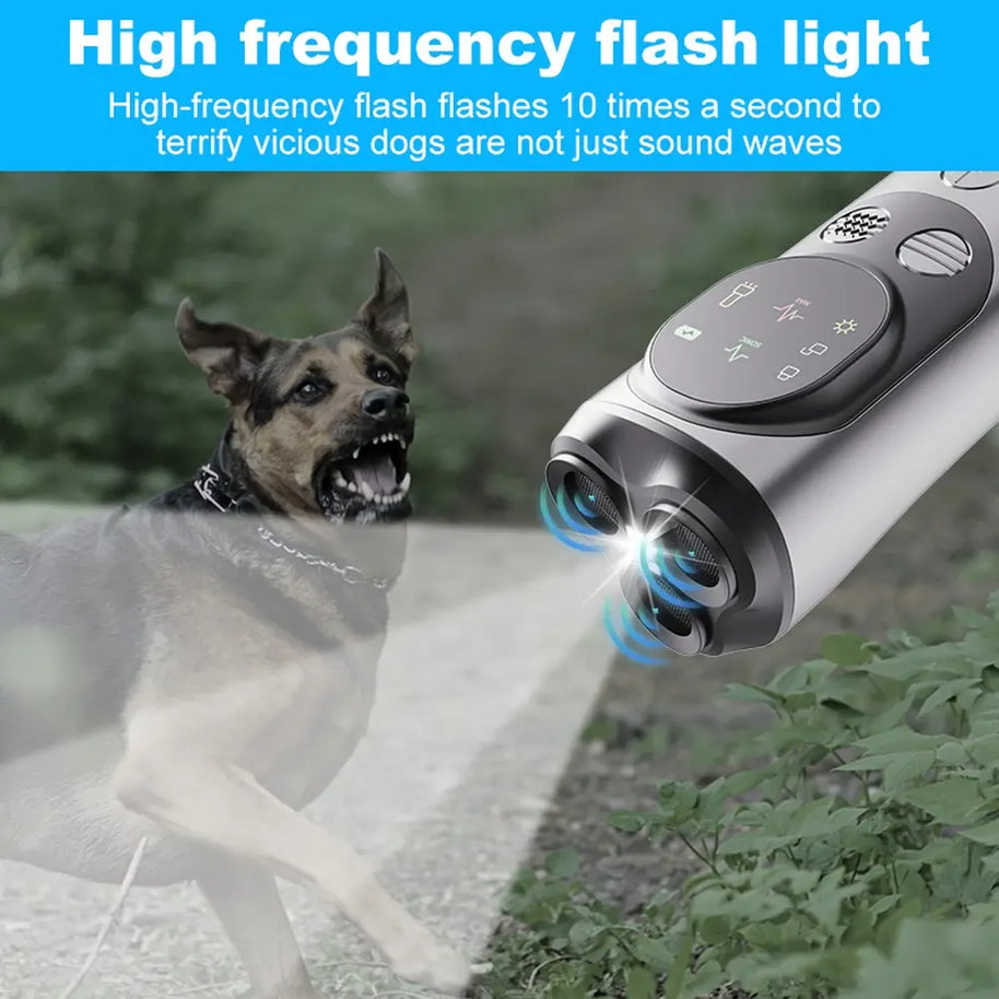 Rechargeable Ultrasonic Dog Bark Deterrent Device