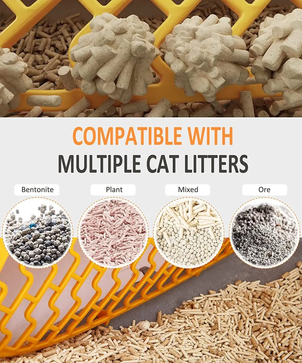 65L+9L Smart Self-Cleaning Cat Litter Box with App Control