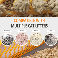 65L+9L Smart Self-Cleaning Cat Litter Box with App Control