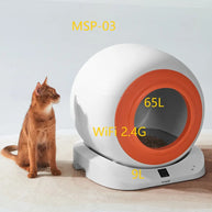 65L+9L Smart Self-Cleaning Cat Litter Box with App Control